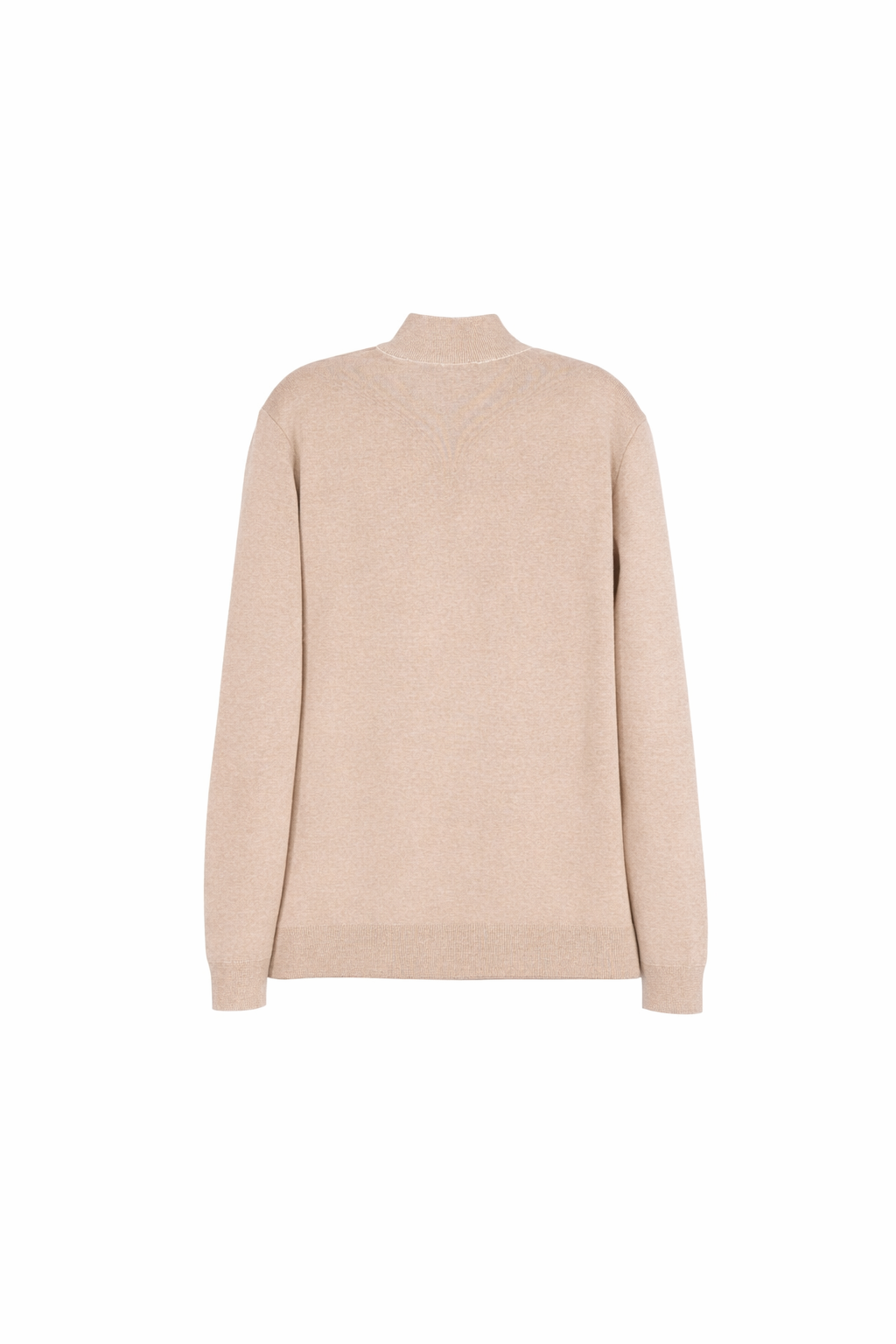 Knitwear Vest Beige | Back