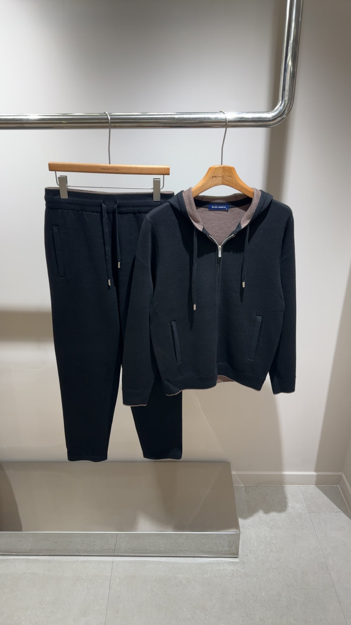 Knitwear Tracksuit Black