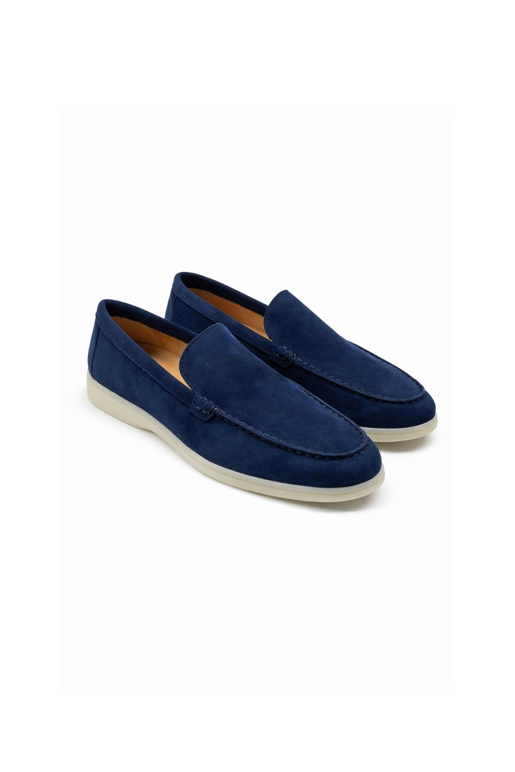 Blue Royan Loafers - Side
