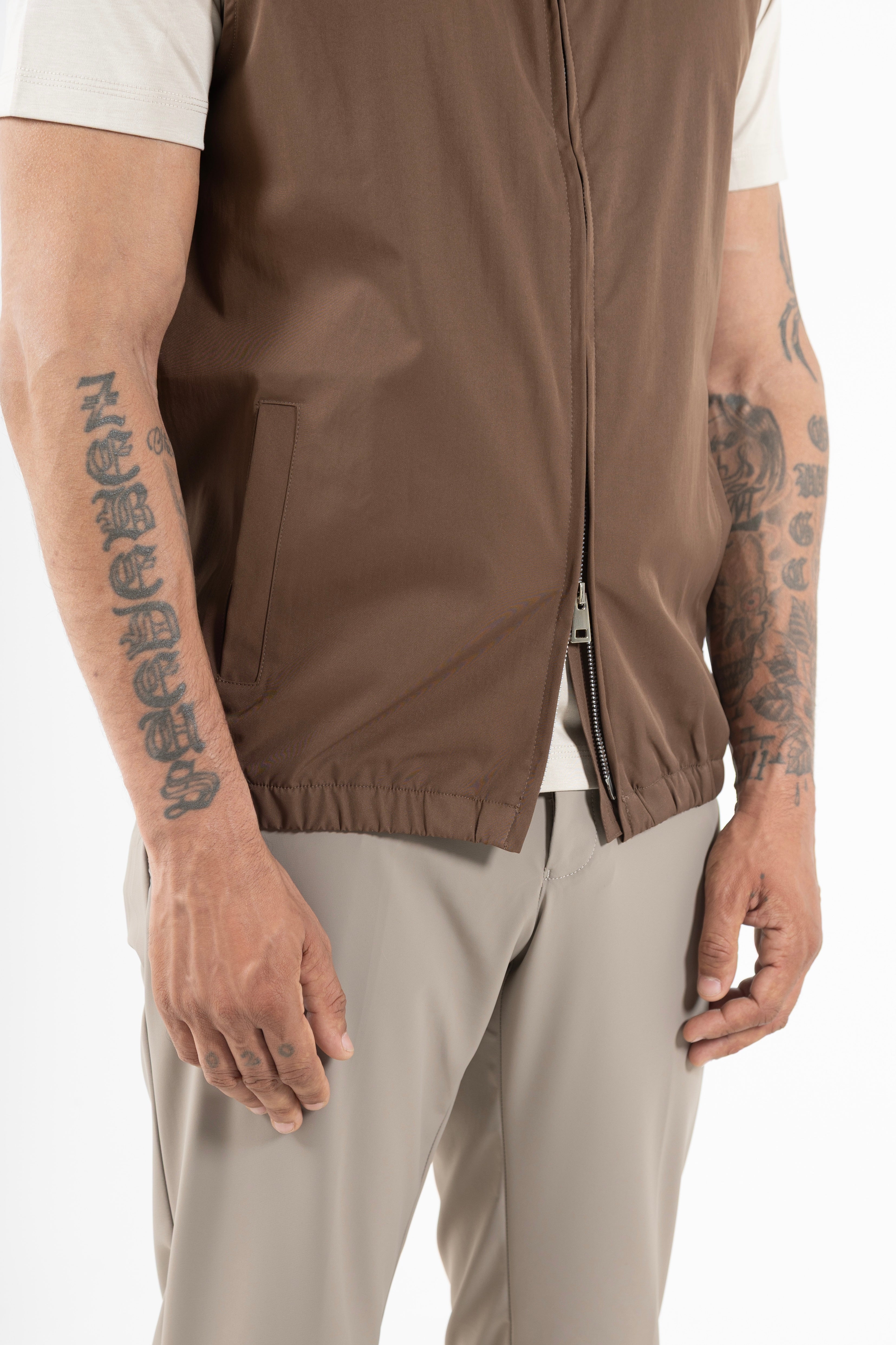 Tech Gilet Monta Brown