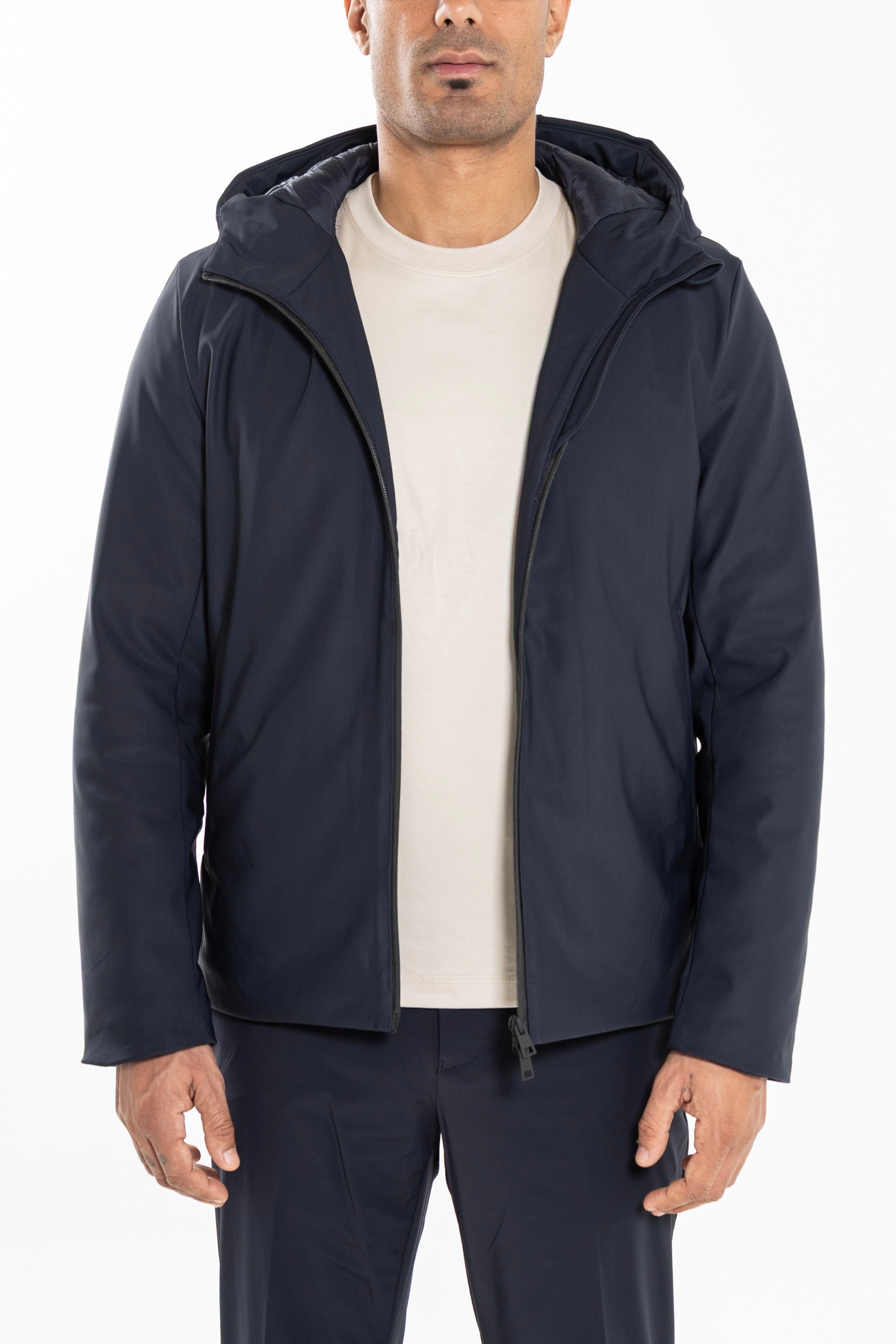 Mullin Winter Jacket Navy - Zip