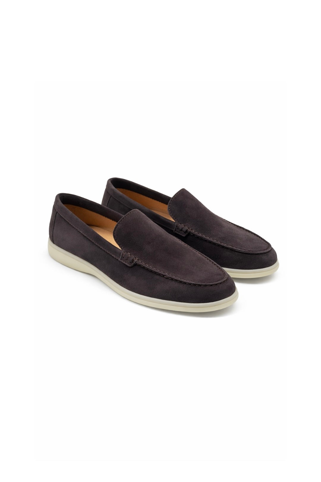 Brown Royan Loafers - Side