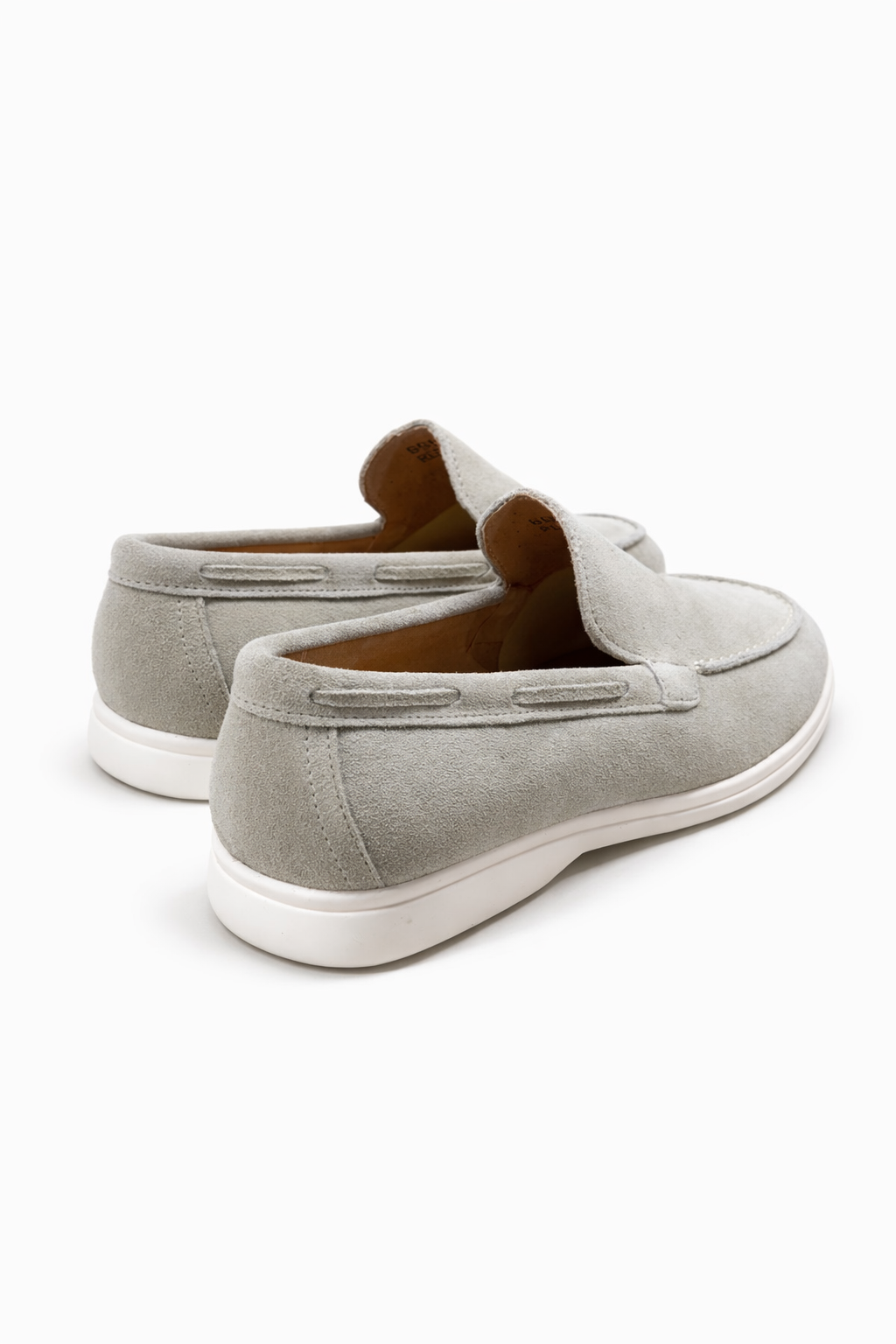 Beige Royan Loafers - Back