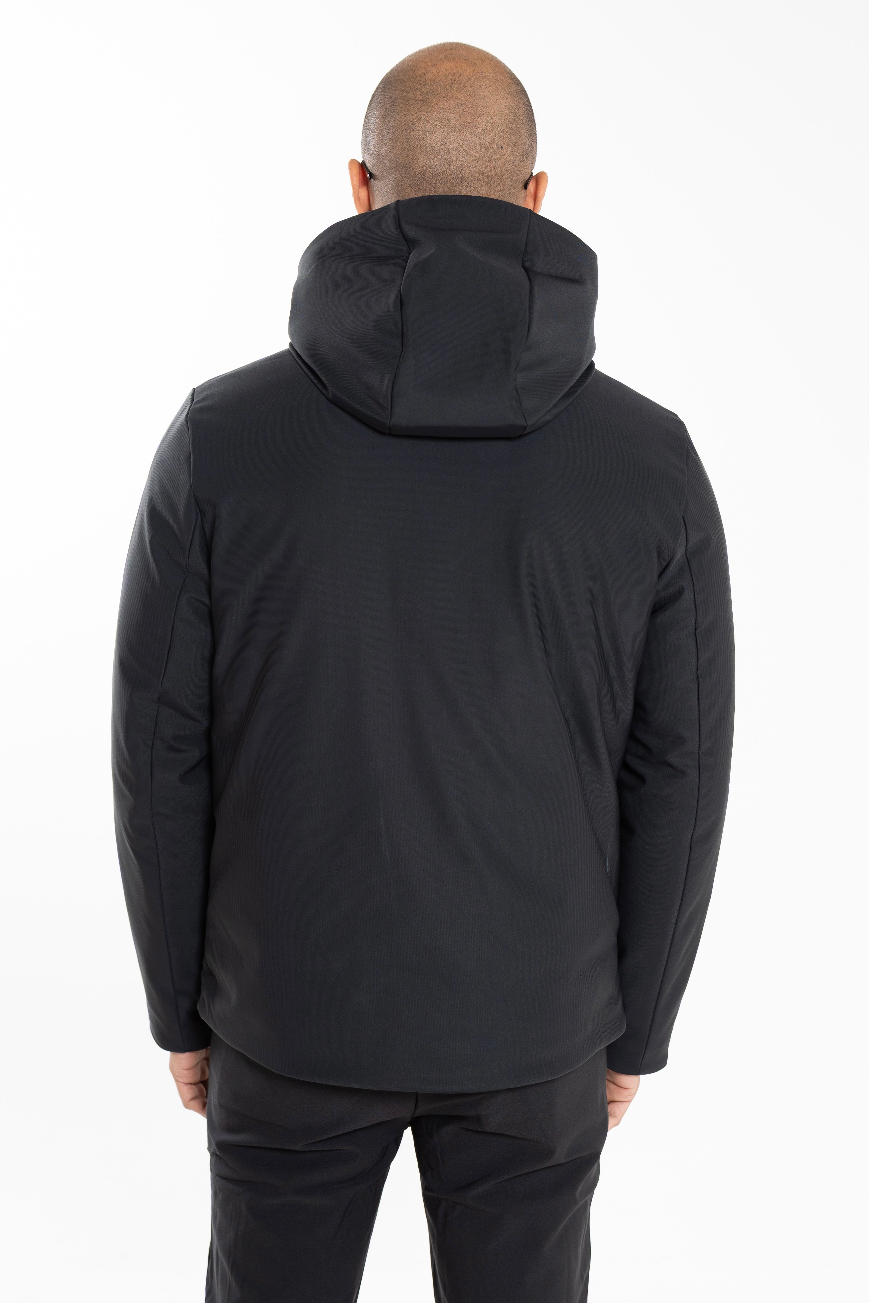 Mullin Winter Jacket Black - Back