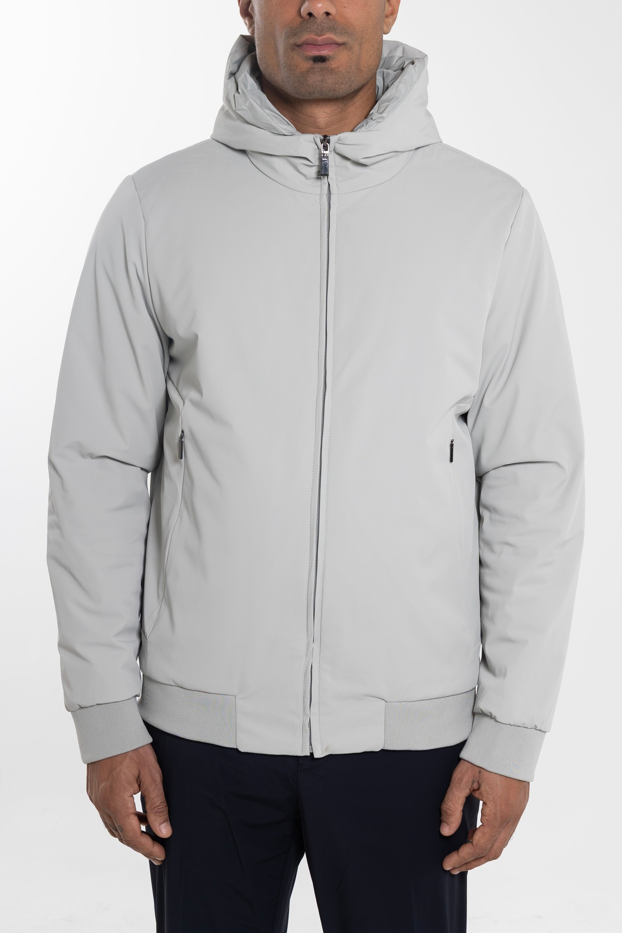 Bally Winter Jacket Ice Grey - Front