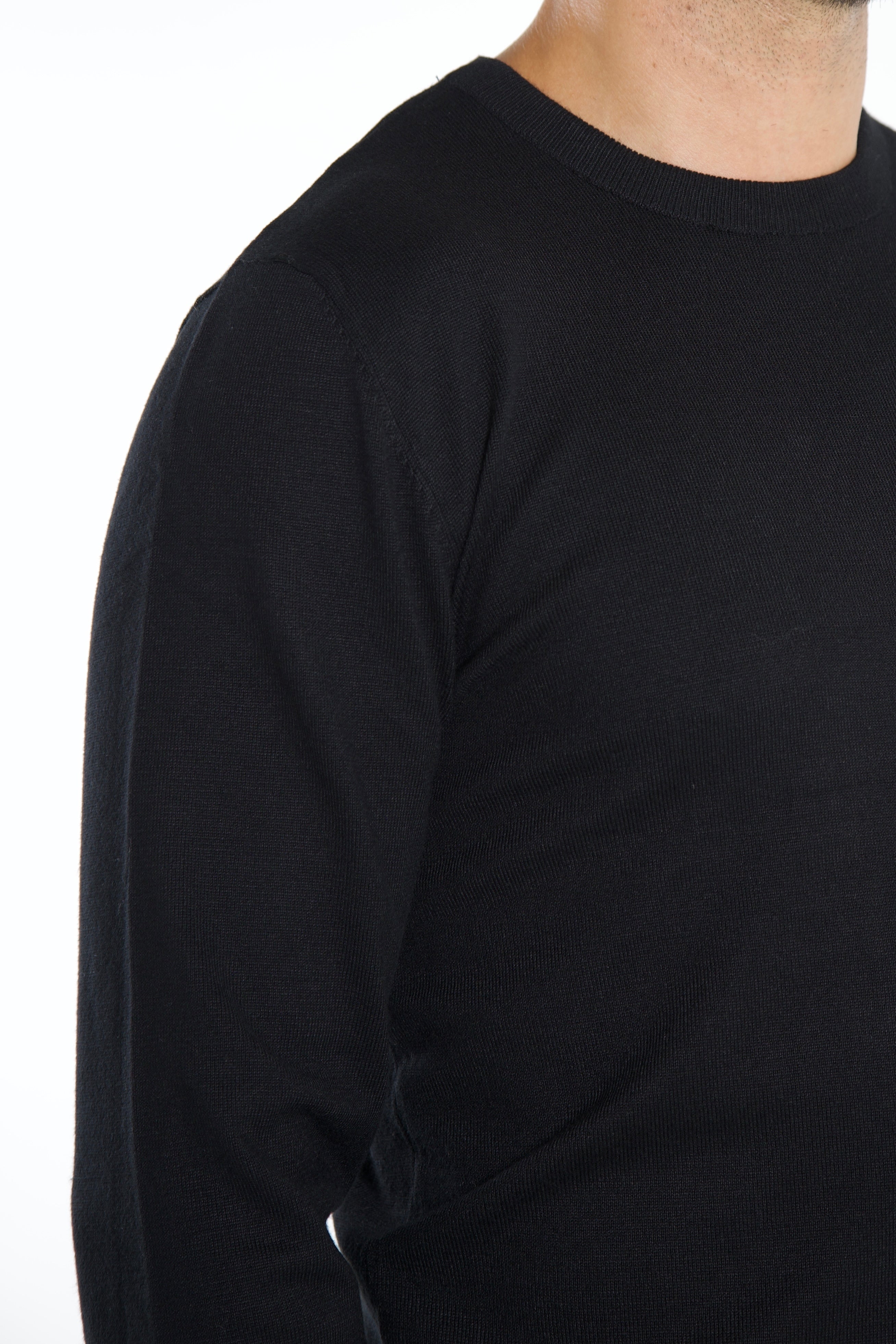 Sweater Slim - Zwart