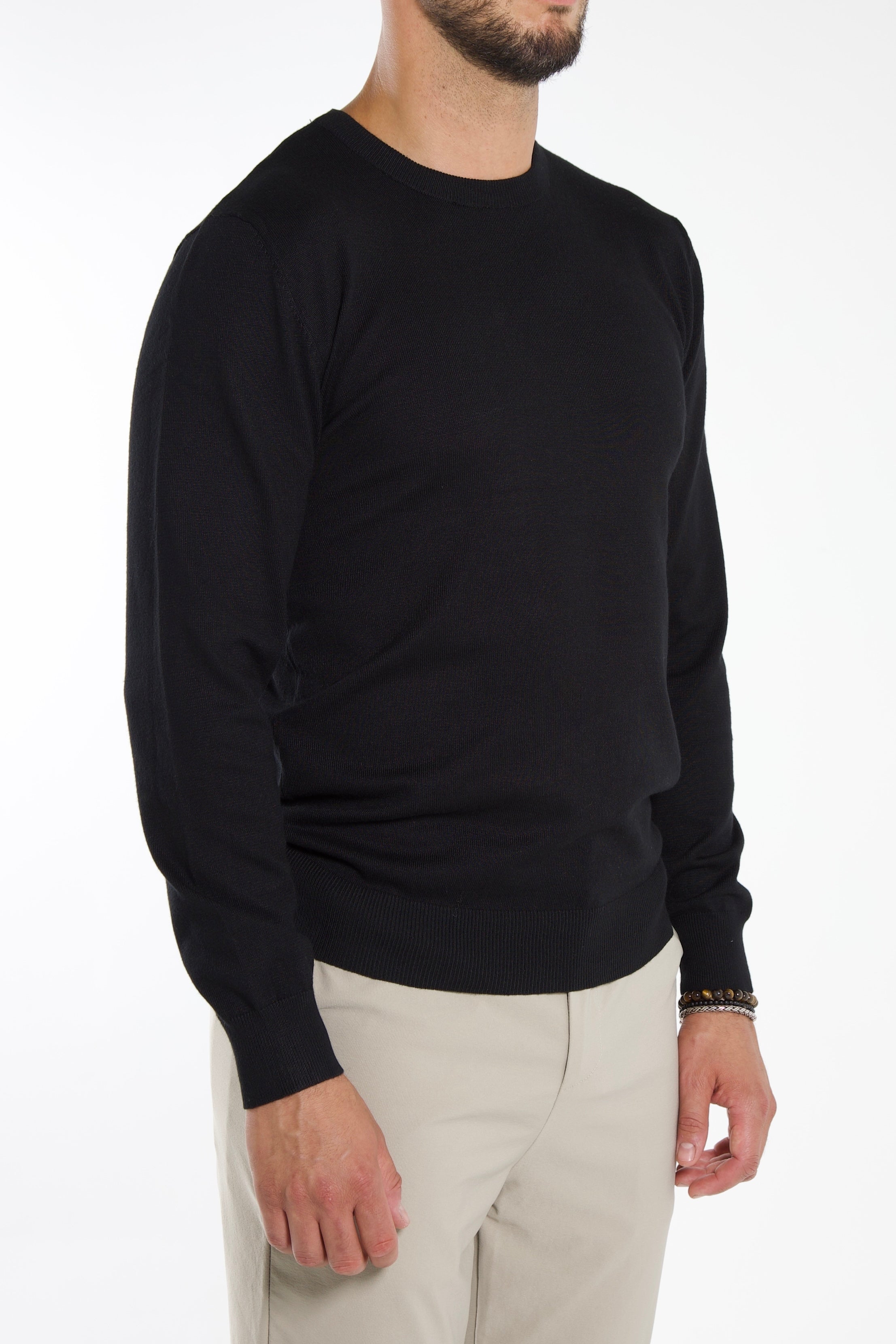 Sweater Slim - Zwart