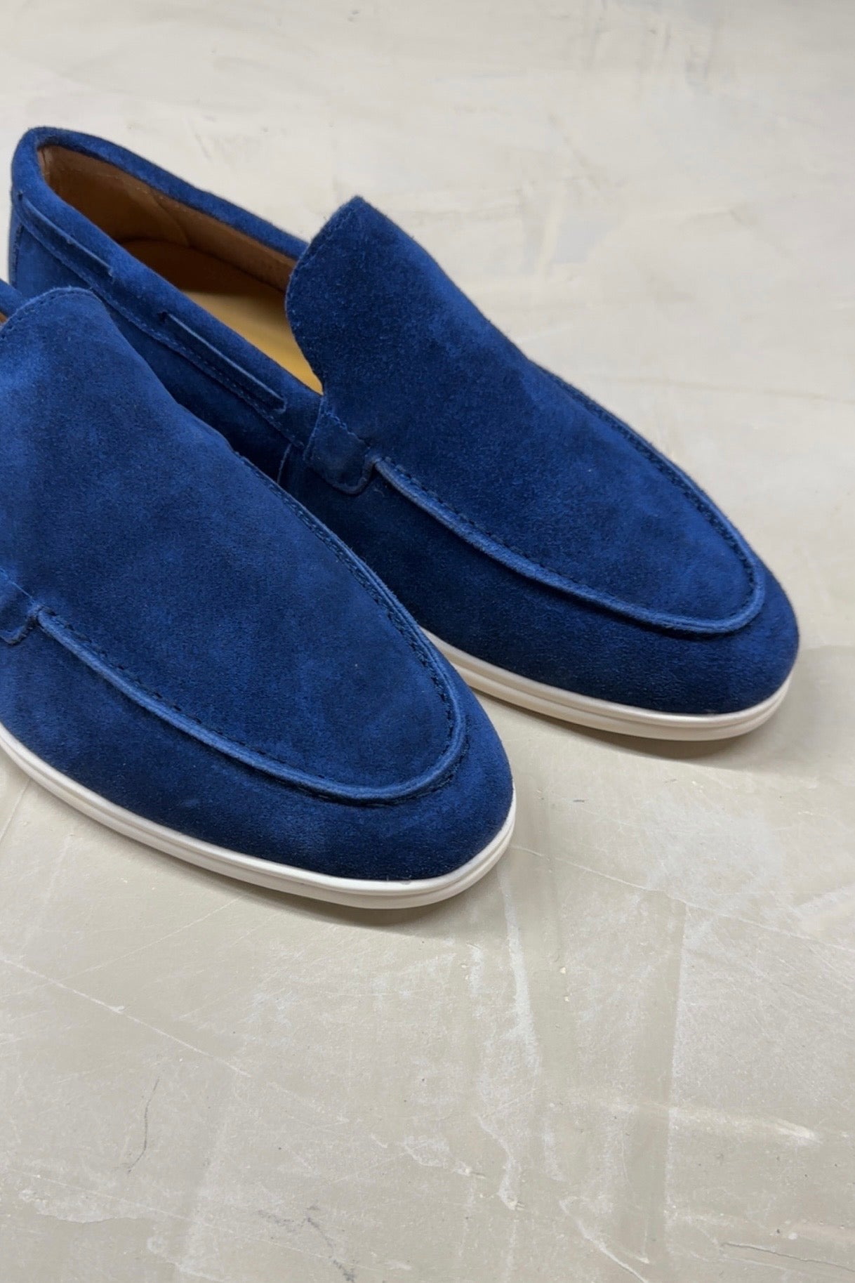 Blue Royan Loafers