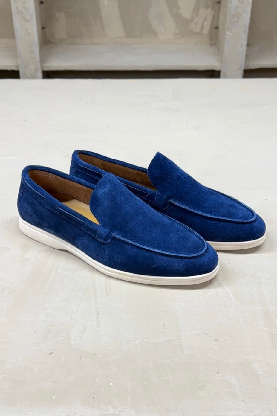 Blue Royan Loafers