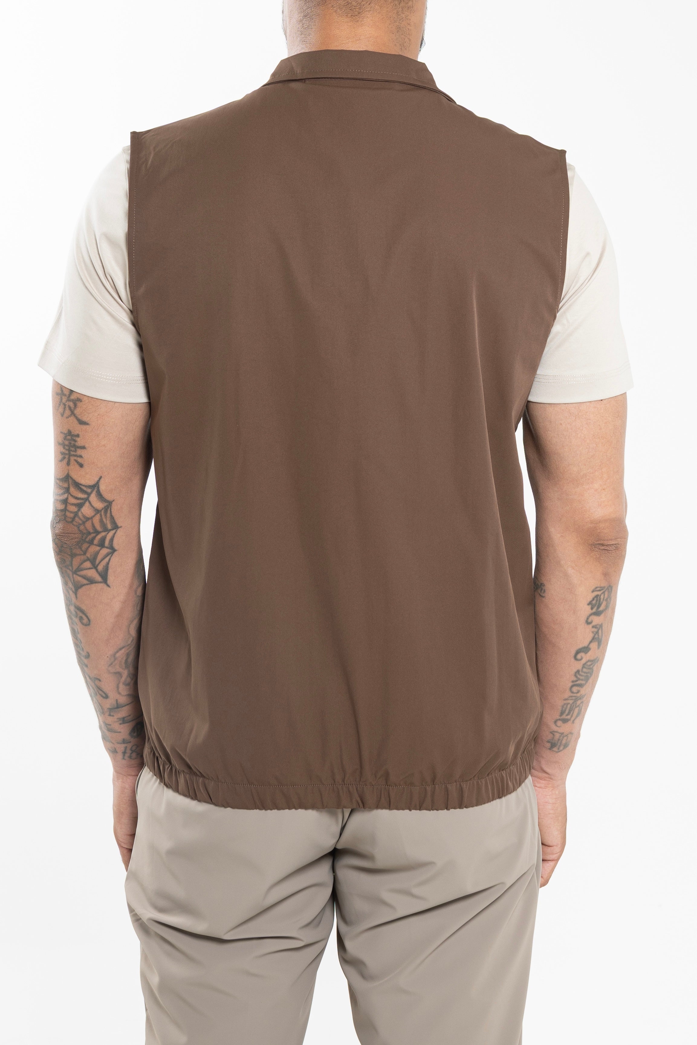 Tech Gilet Monta Brown