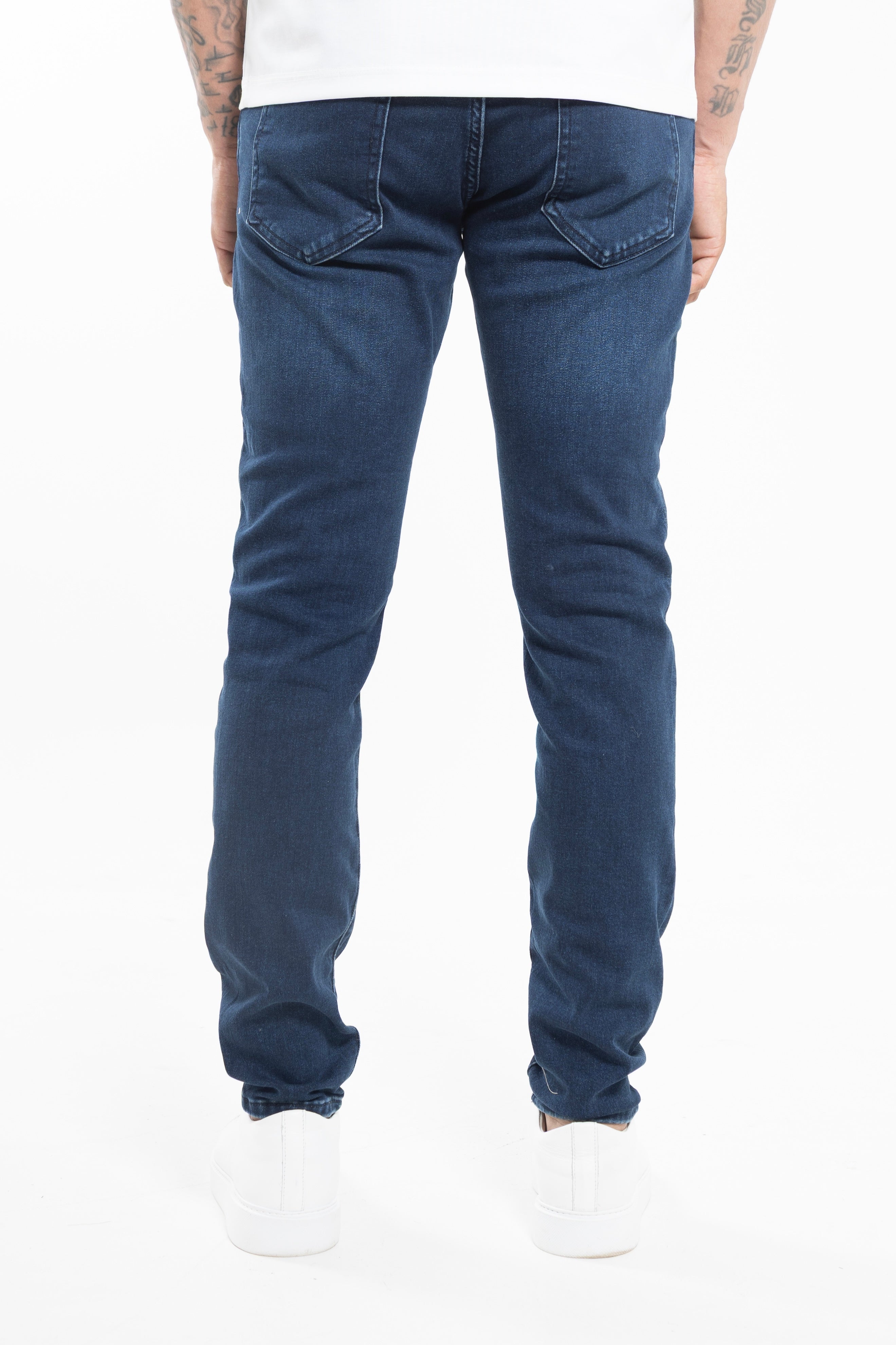 Slim Fit Crown Jeans Blue