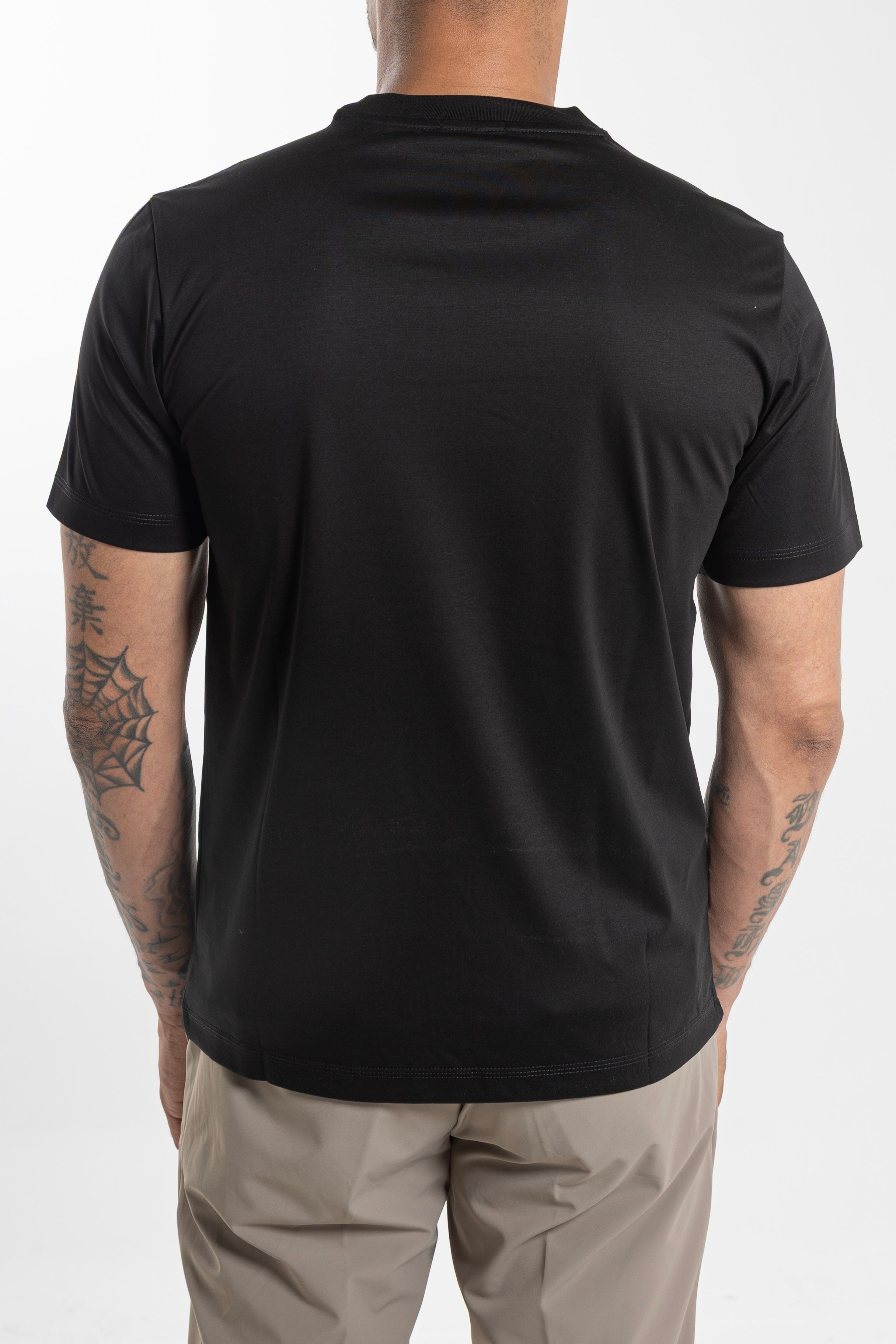 Mercerized T-Shirt Black