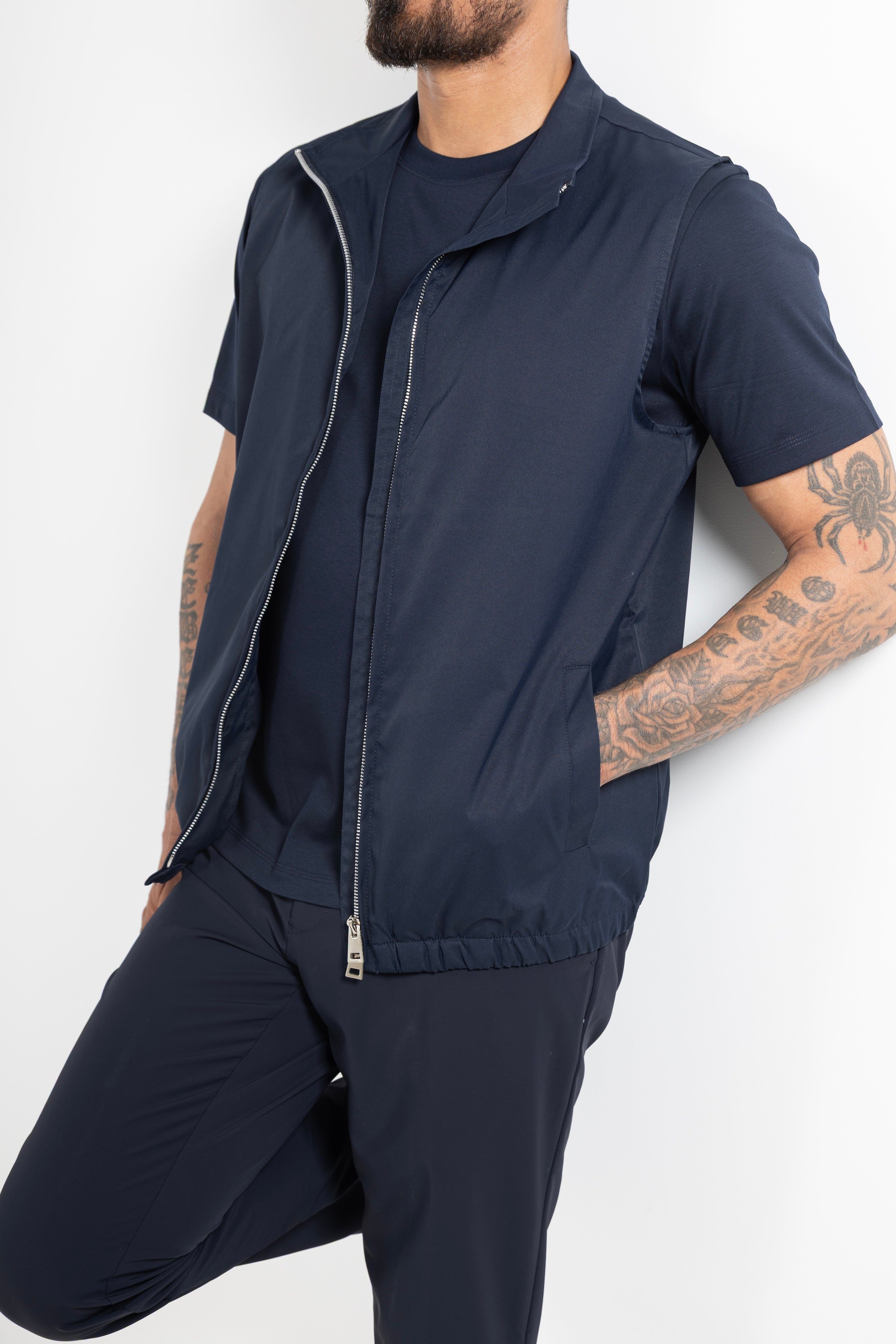 Tech Gilet Monta Blue