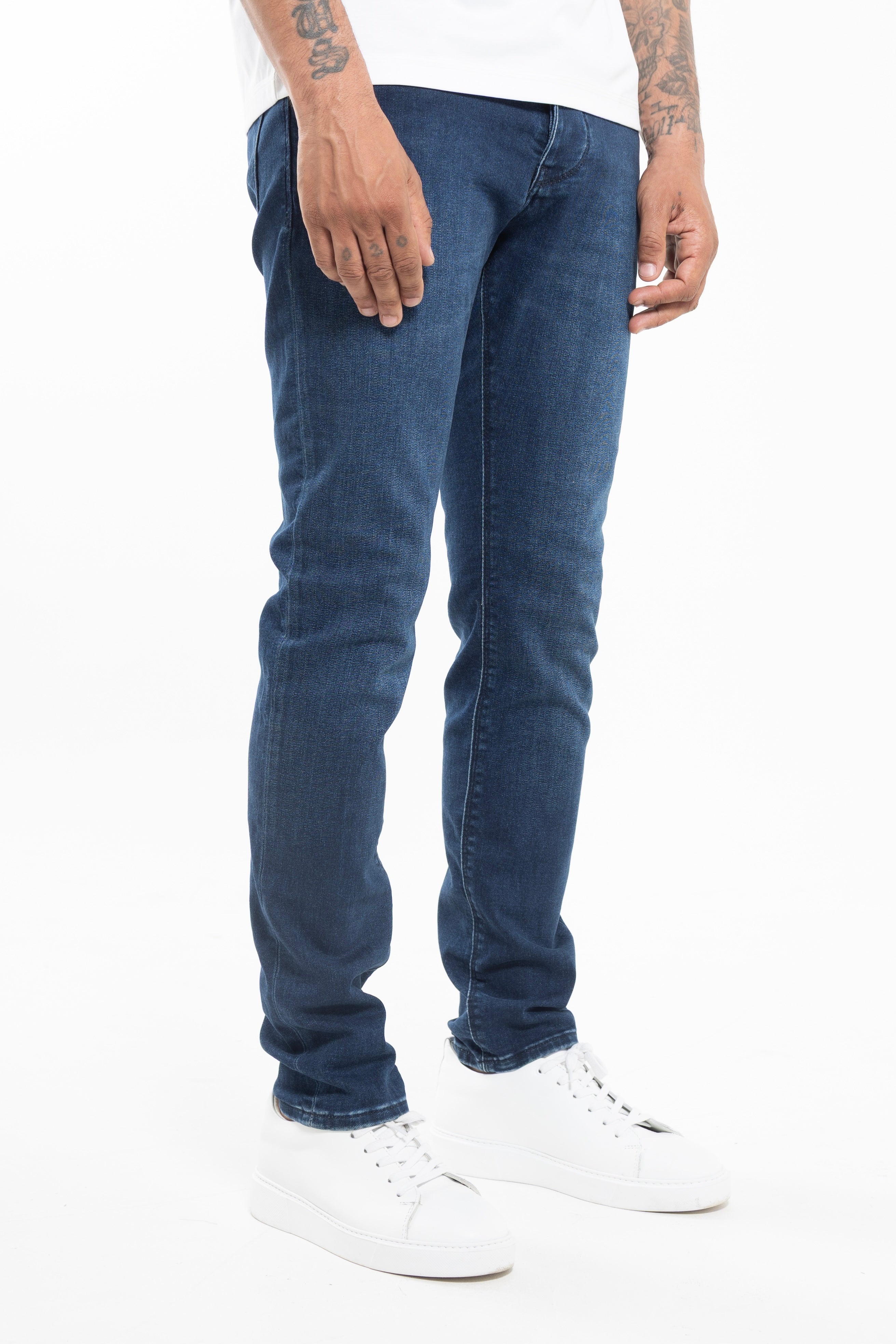 Slim Fit Crown Jeans Blue