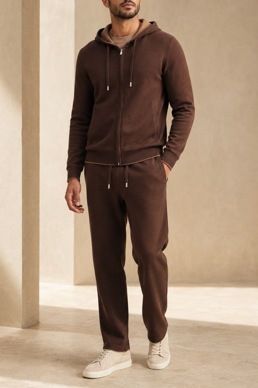 Knitwear Tracksuit Brown