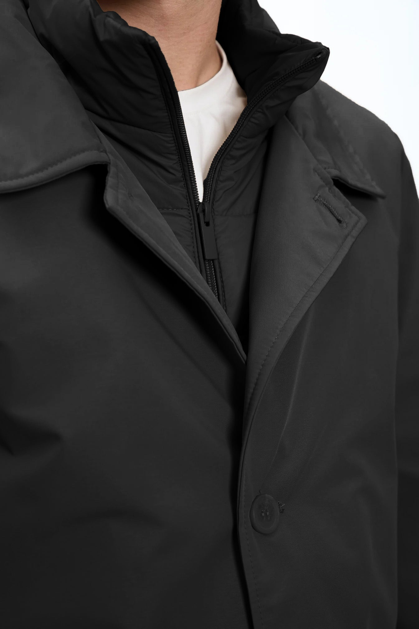 Waterproof Padded Trenchcoat