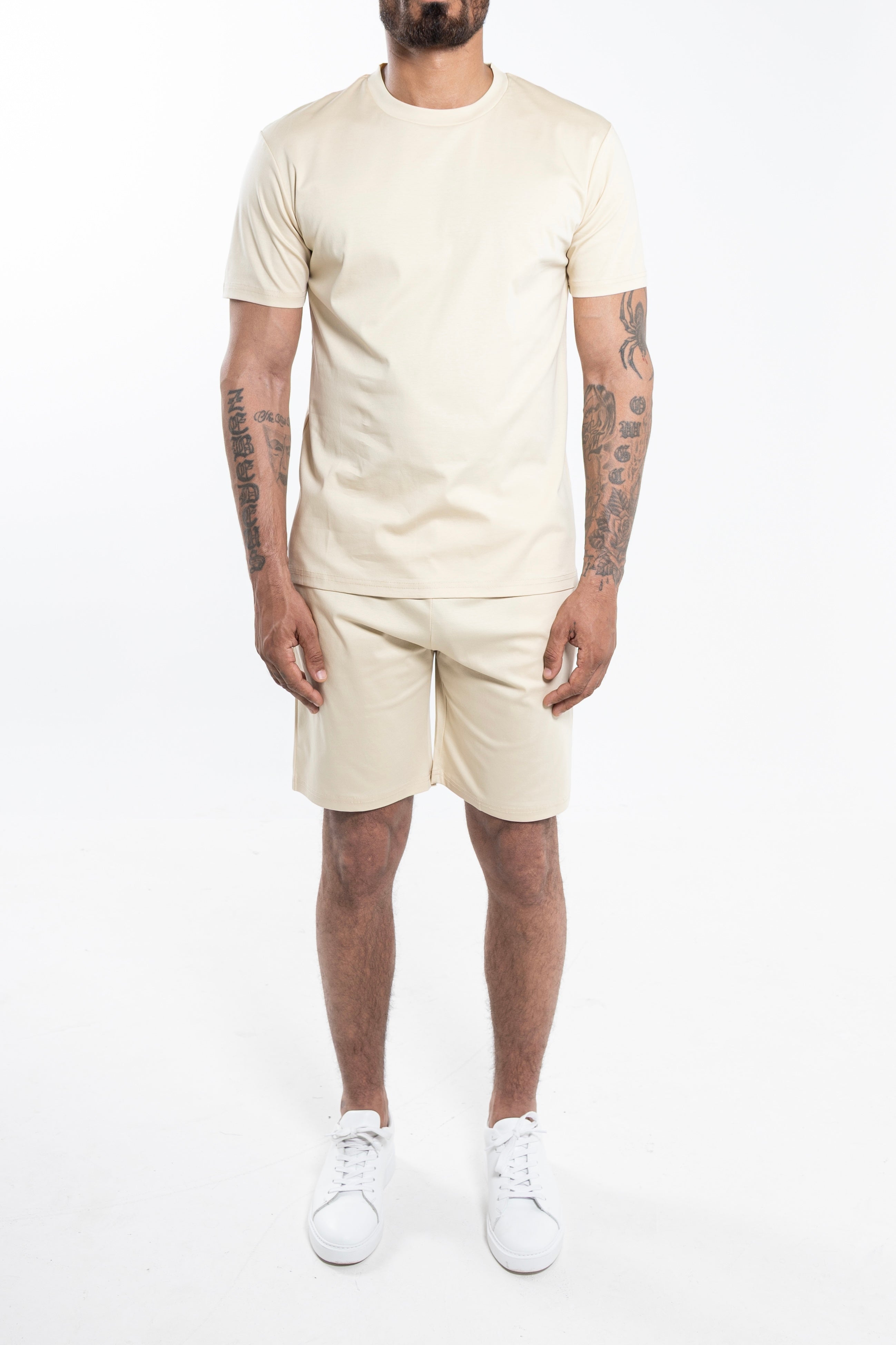 Mercerized Short Set Butteryellow