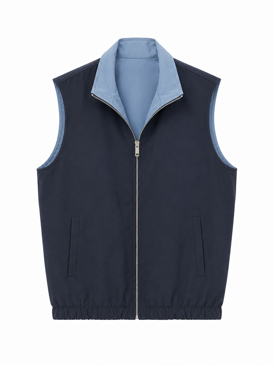 Reversible Bodywarmer Blue/Light Blue