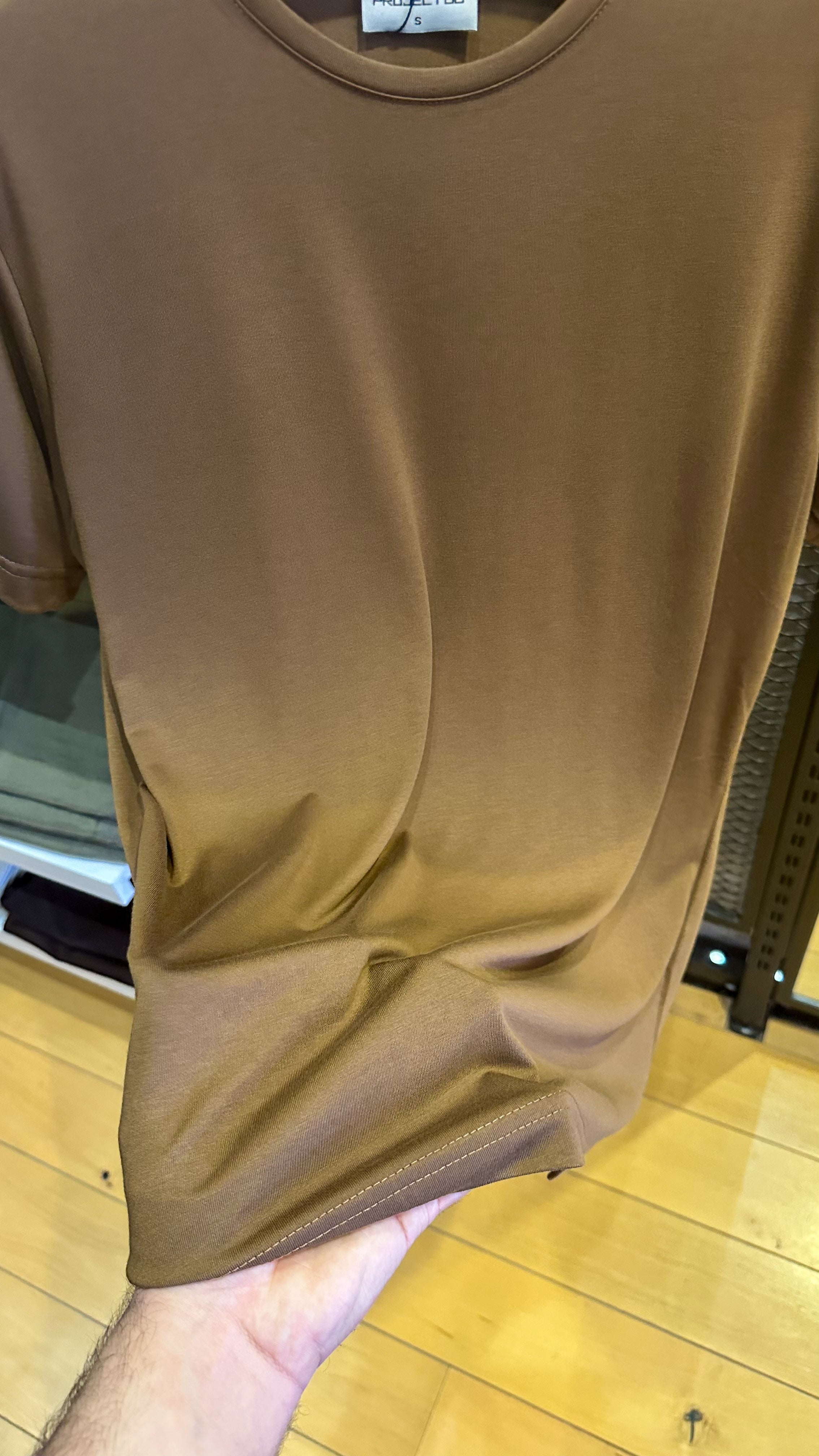 T-Shirt Silky Caramel