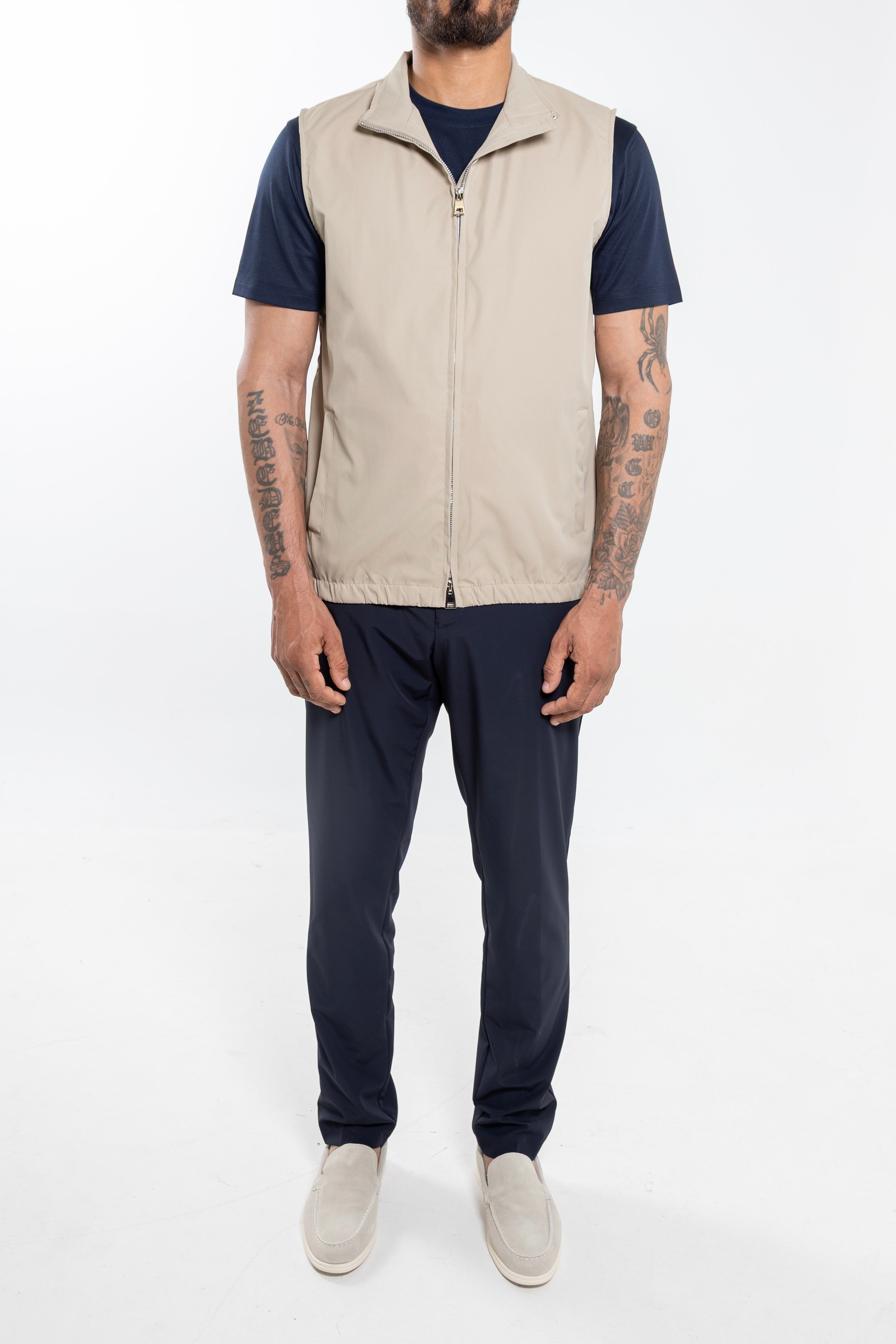 Tech Gilet Monta Beige