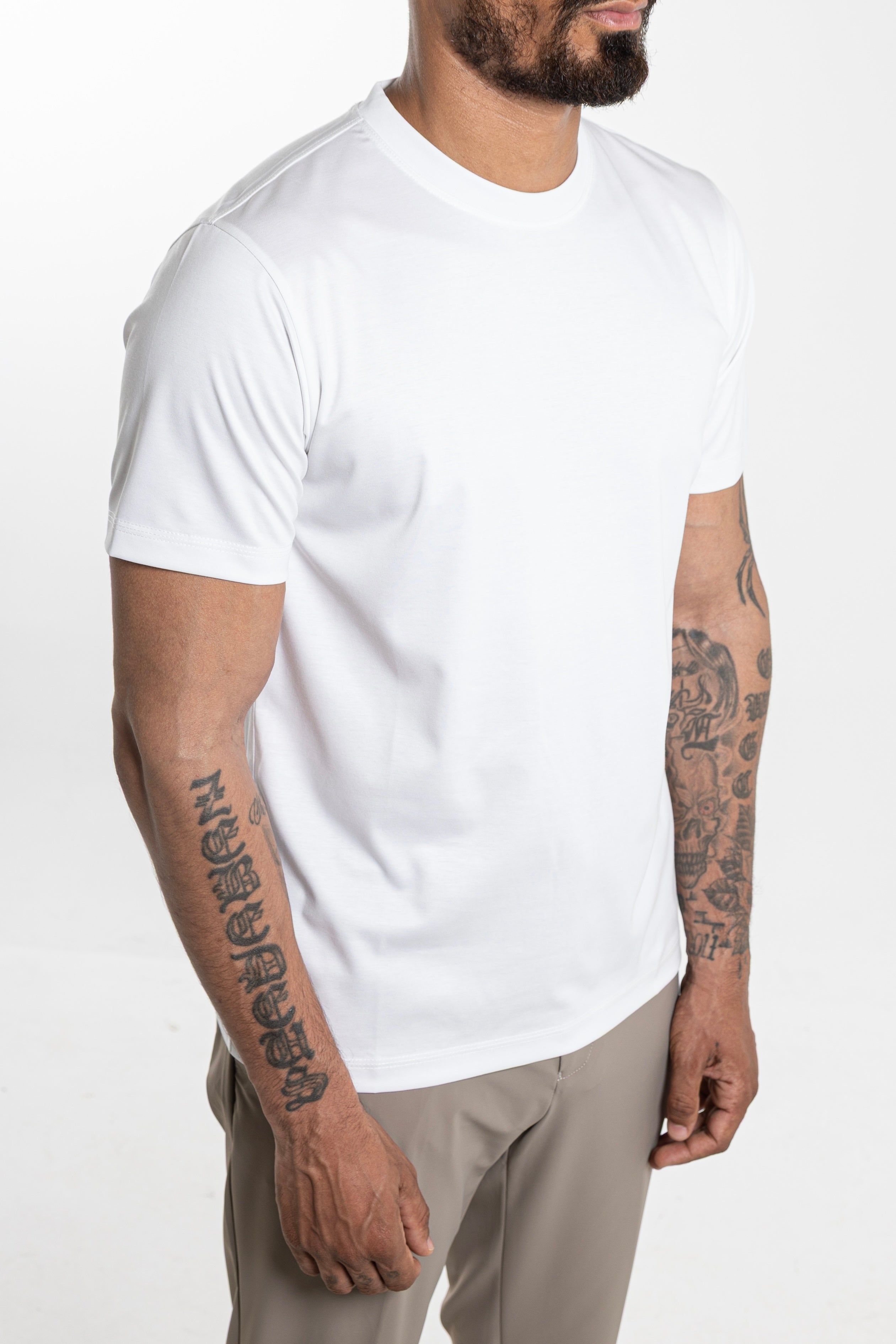 Mercerized T-Shirt White