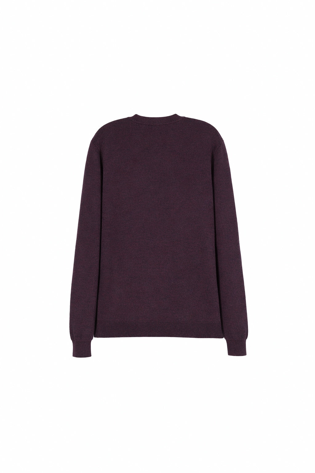 Knitwear Long Sleeve Bordeaux | Back
