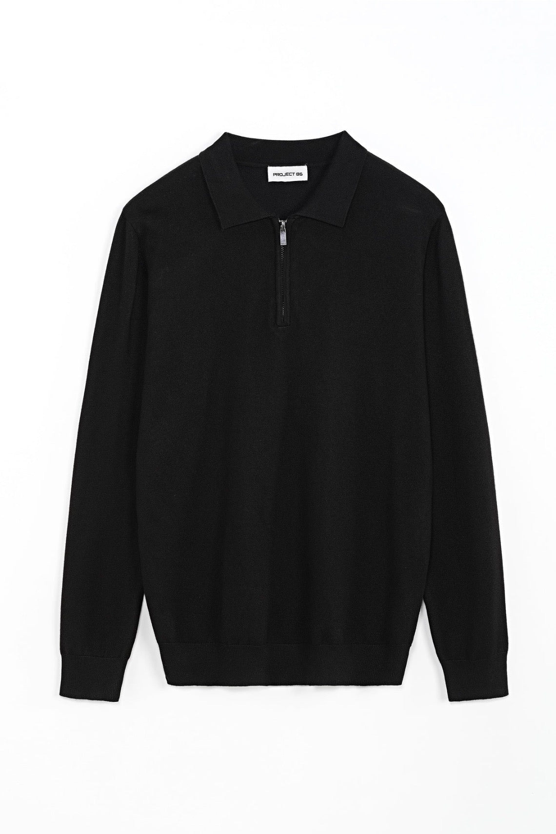 Zip Sweater Black