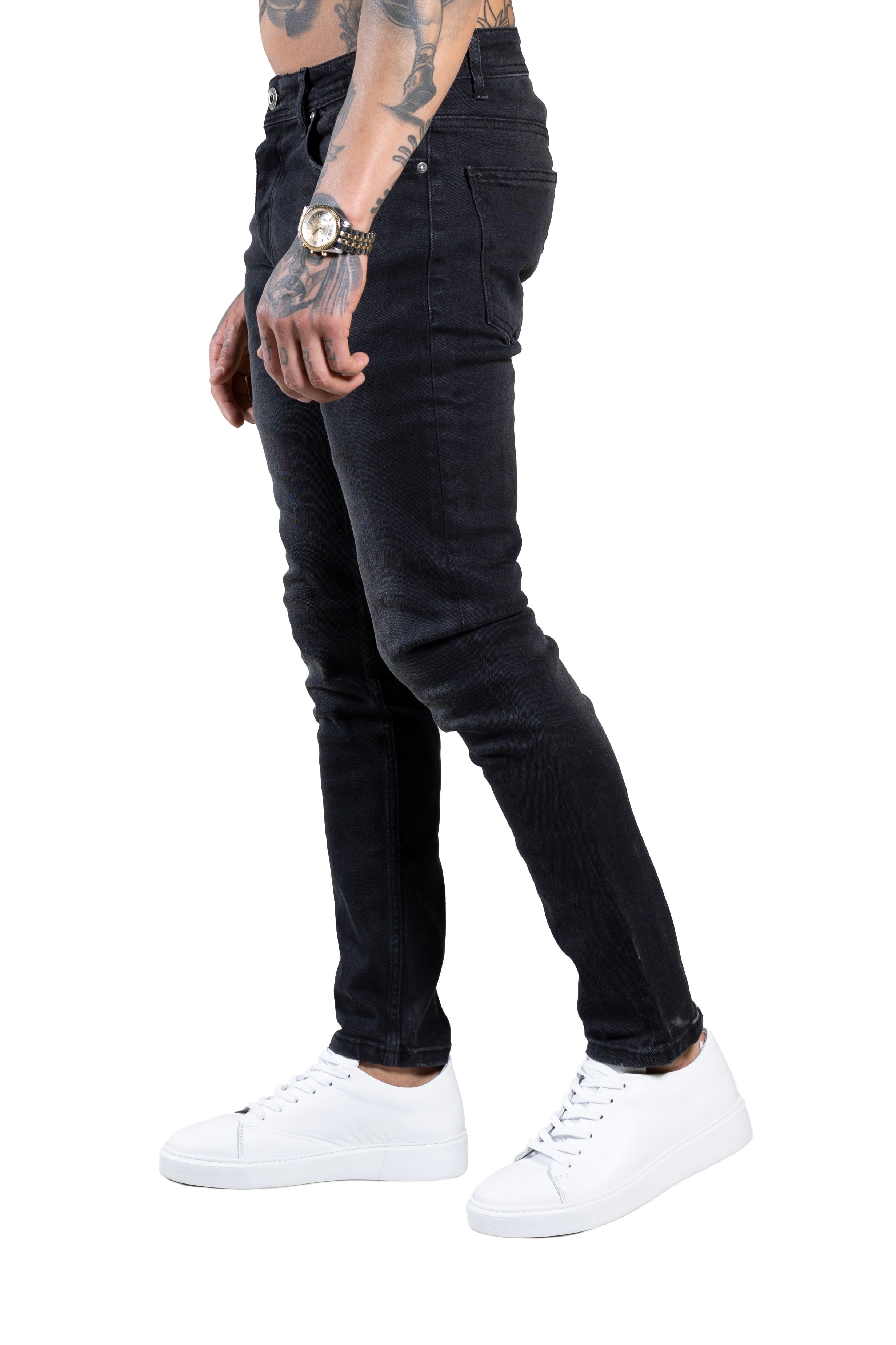 Newton Stretch Denim Slim Fit - Zwart