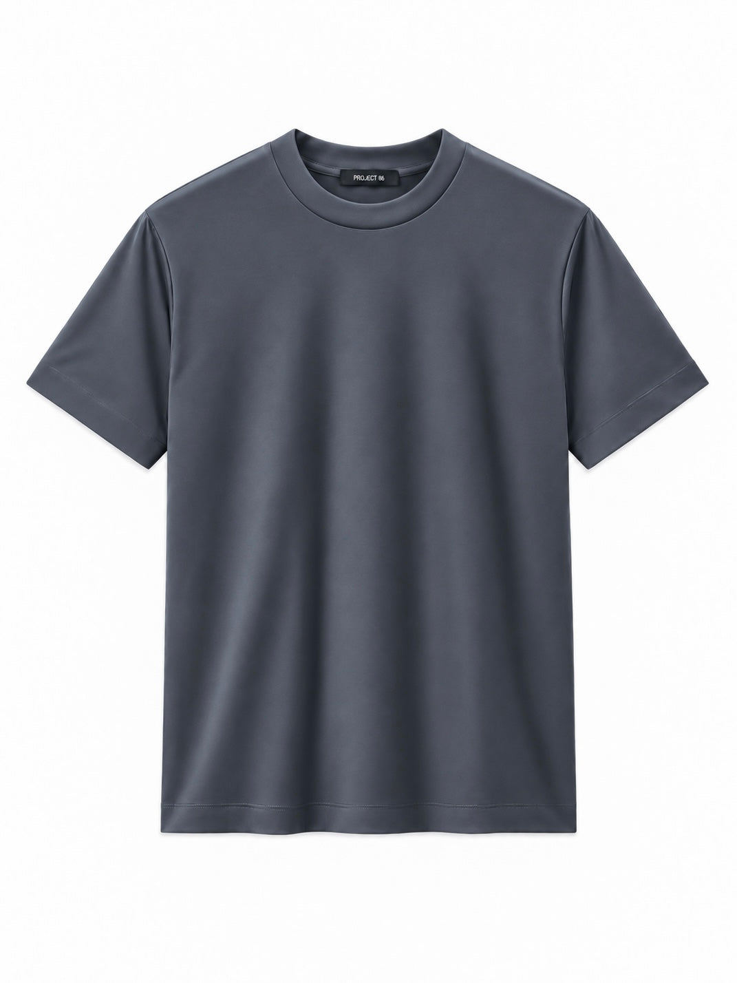 T-Shirt Double Mercerized Glans Grey