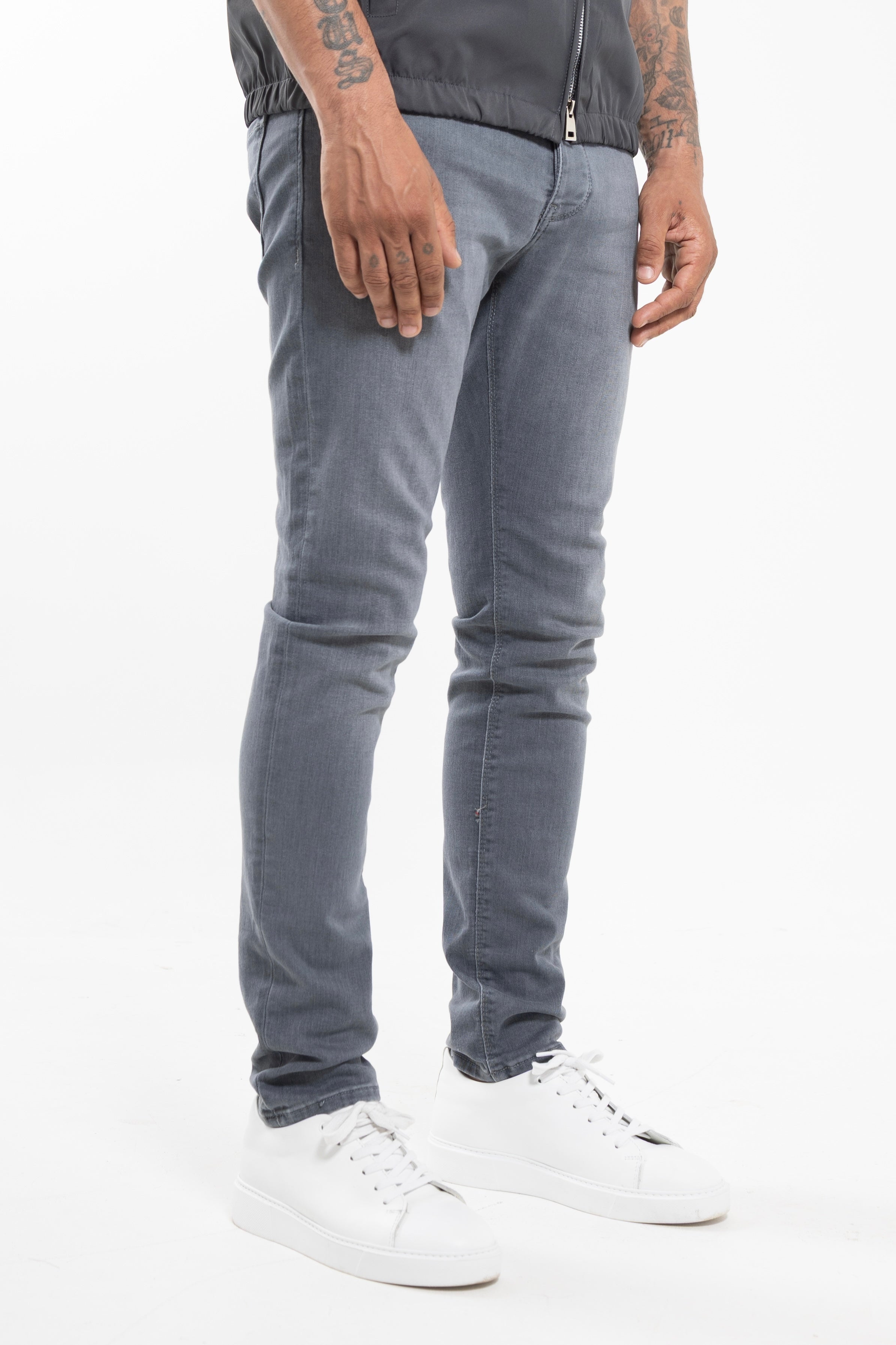 Slim Fit Crown Jeans Grey