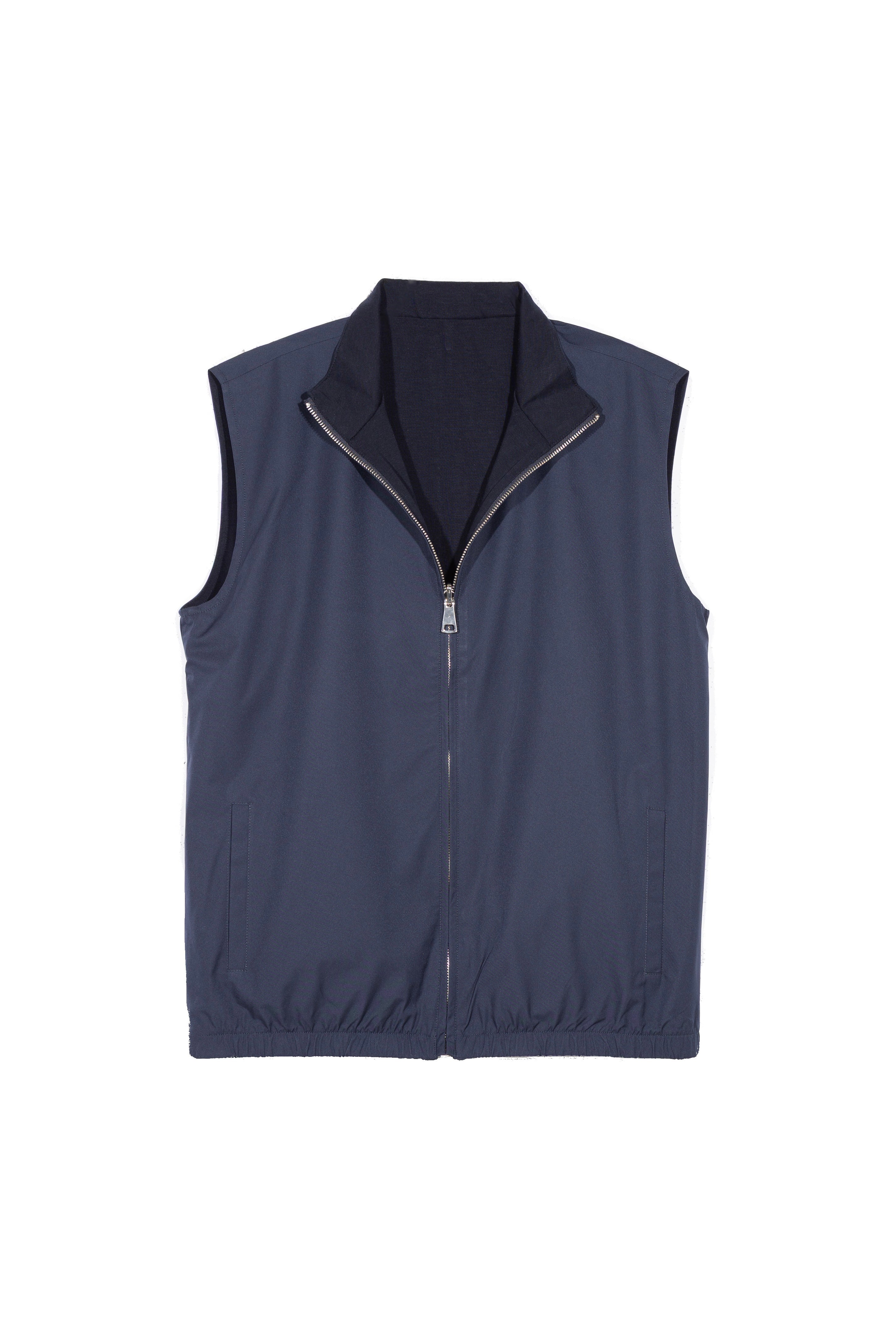 Reversible Tech Wool Bodywarmer Blue