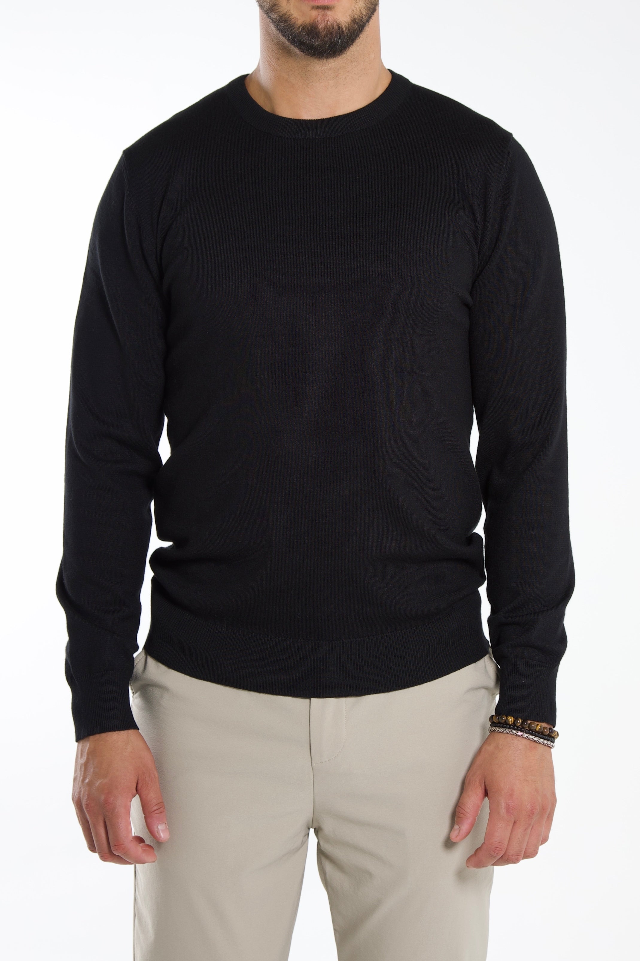 Sweater Slim - Zwart