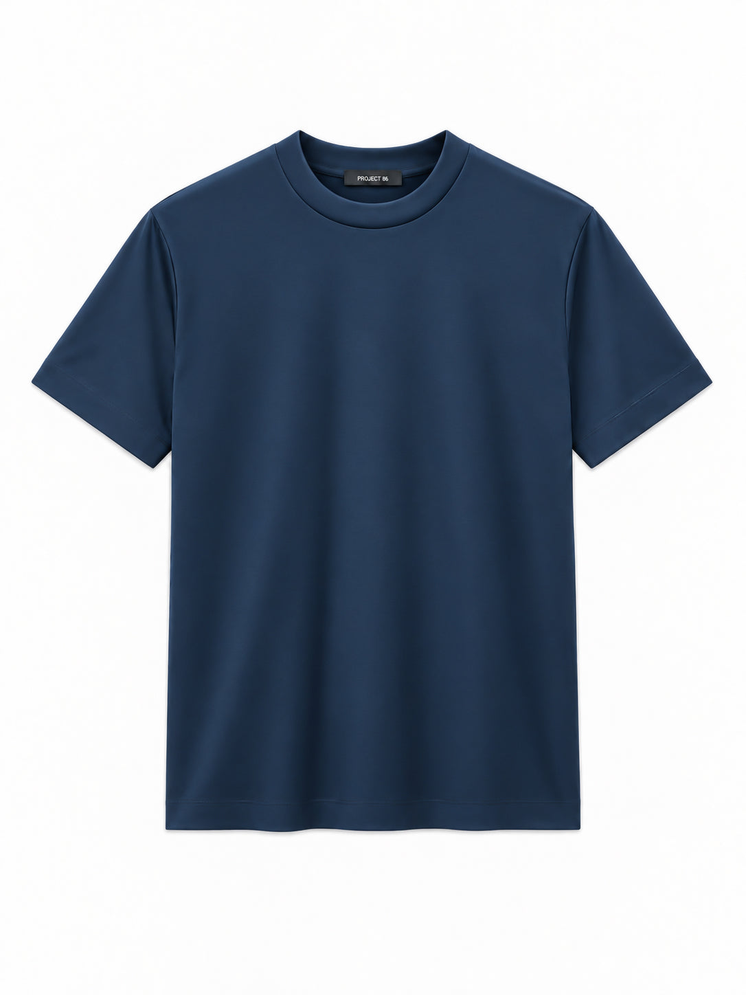 T-Shirt Double Mercerized Glans Navy