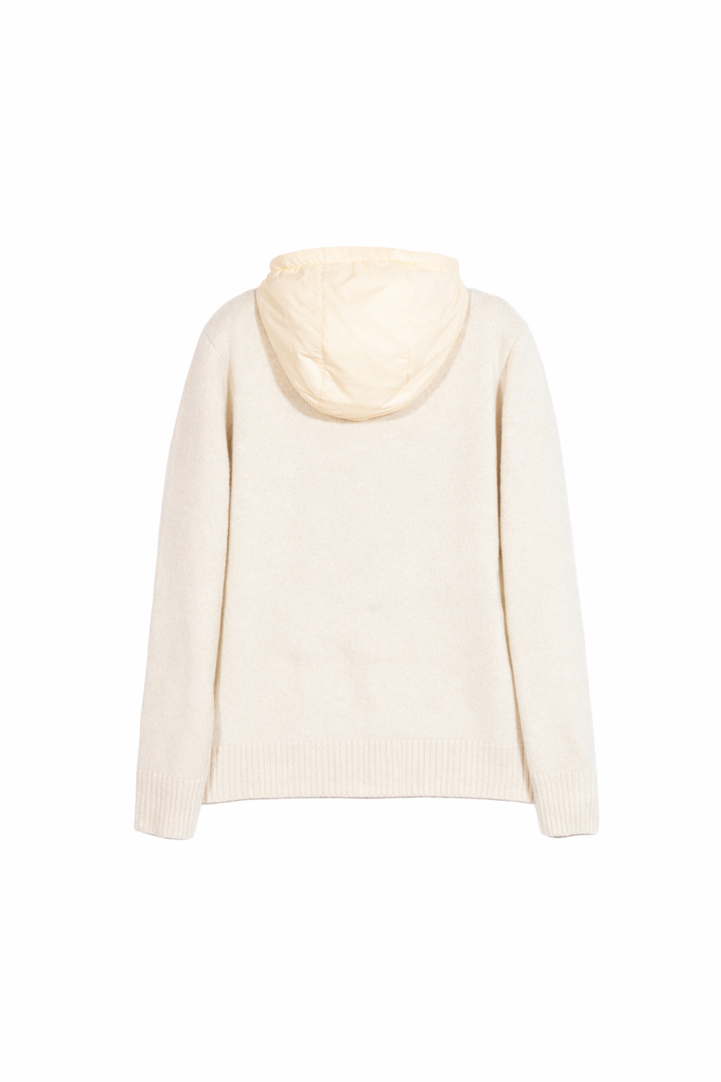 Essential Zip Hoodie Vanilla Beige