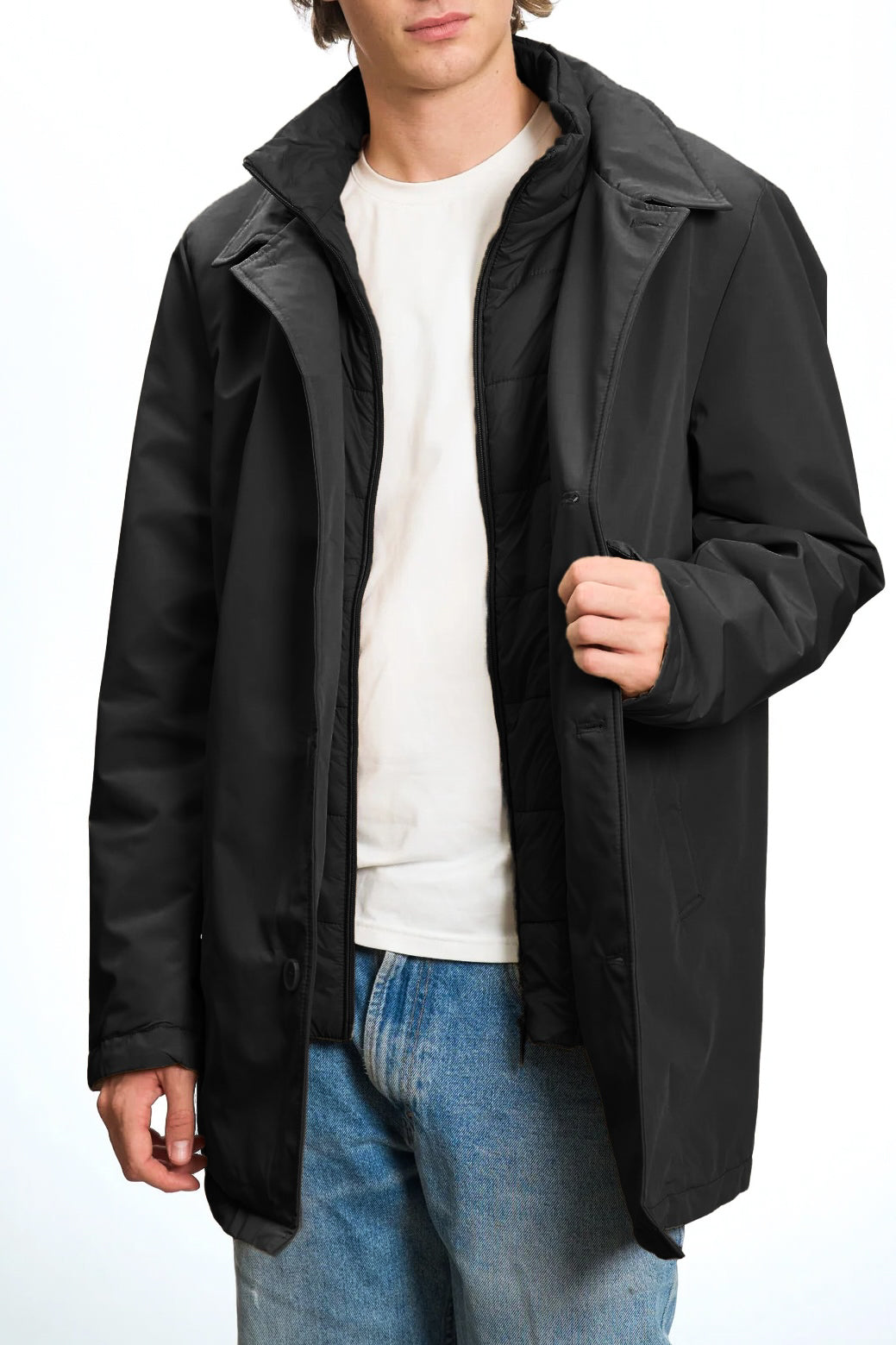 Waterproof Padded Trenchcoat