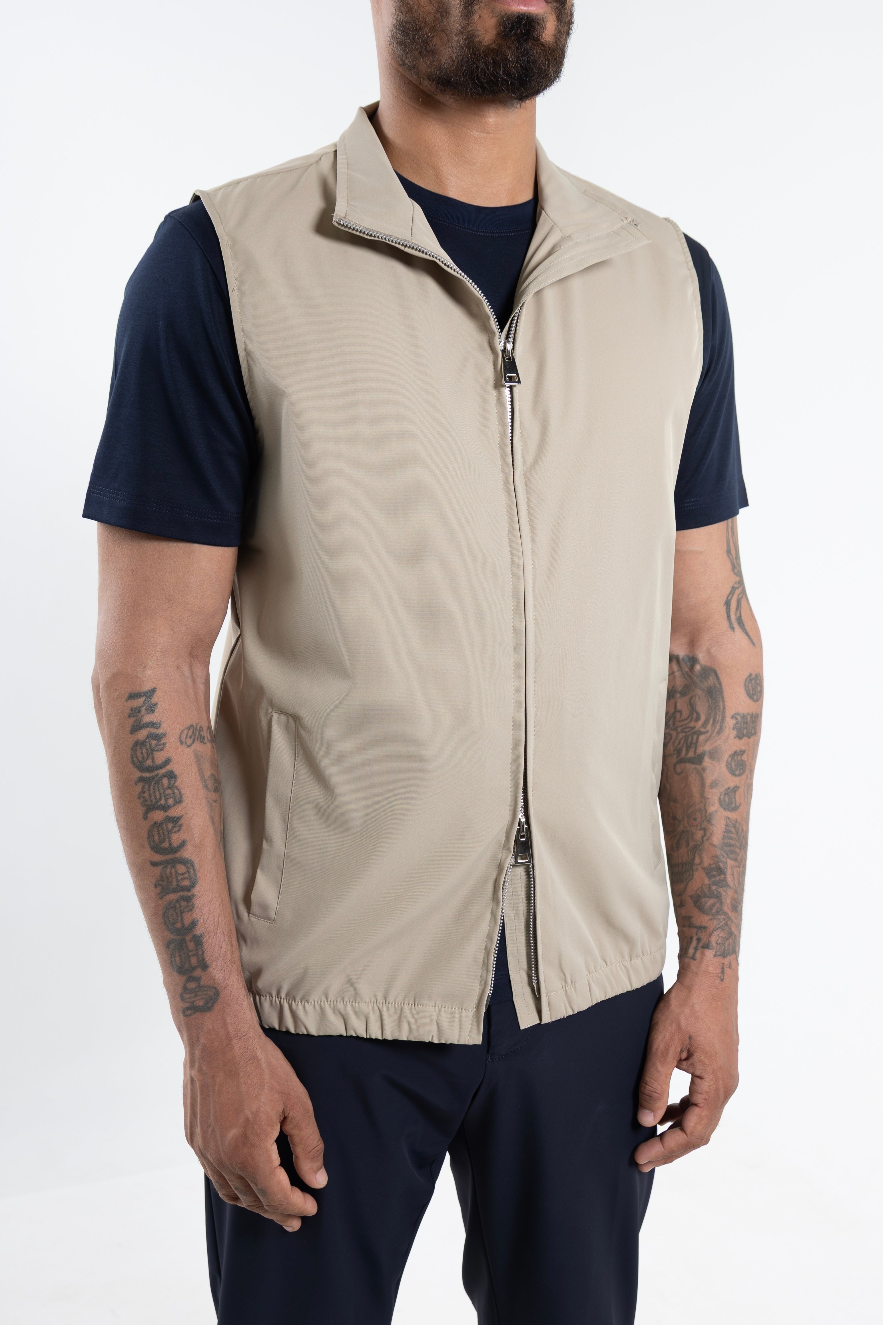 Tech Gilet Monta Beige