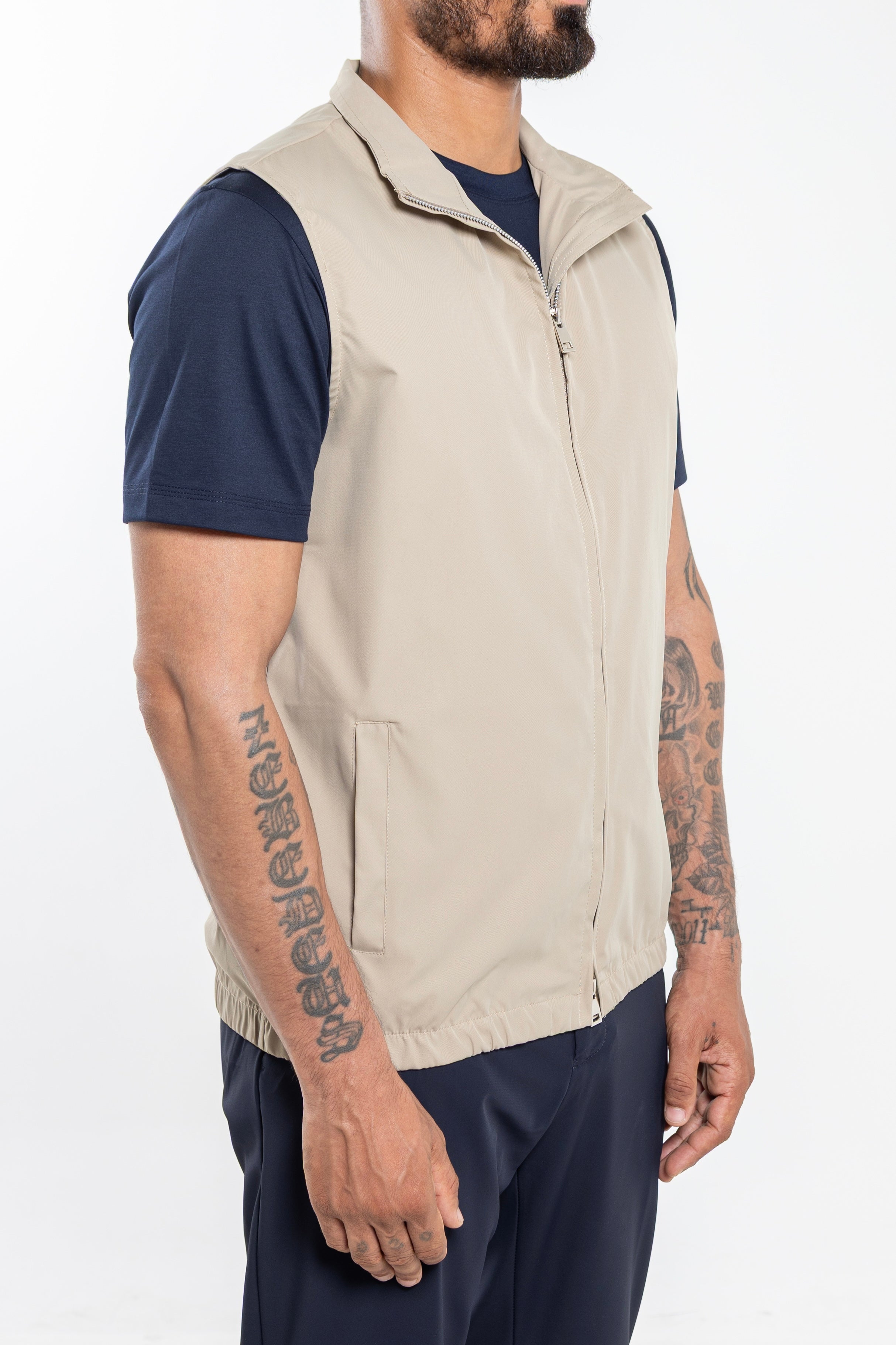 Tech Gilet Monta Beige
