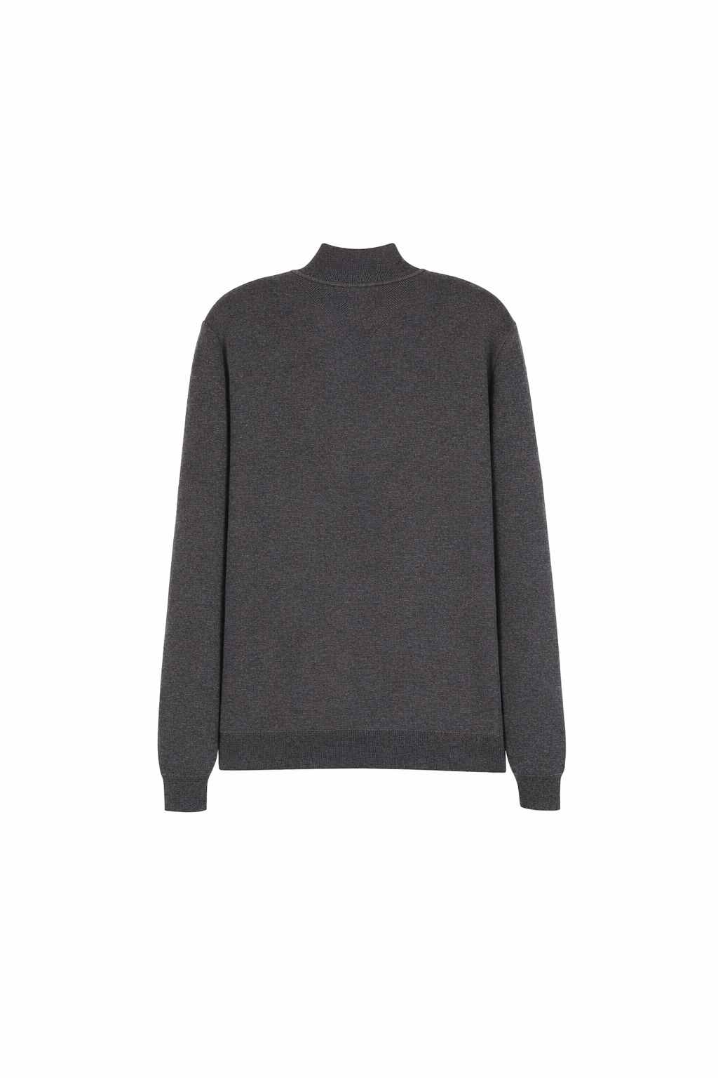 Knitwear Vest Dark Grey | Back