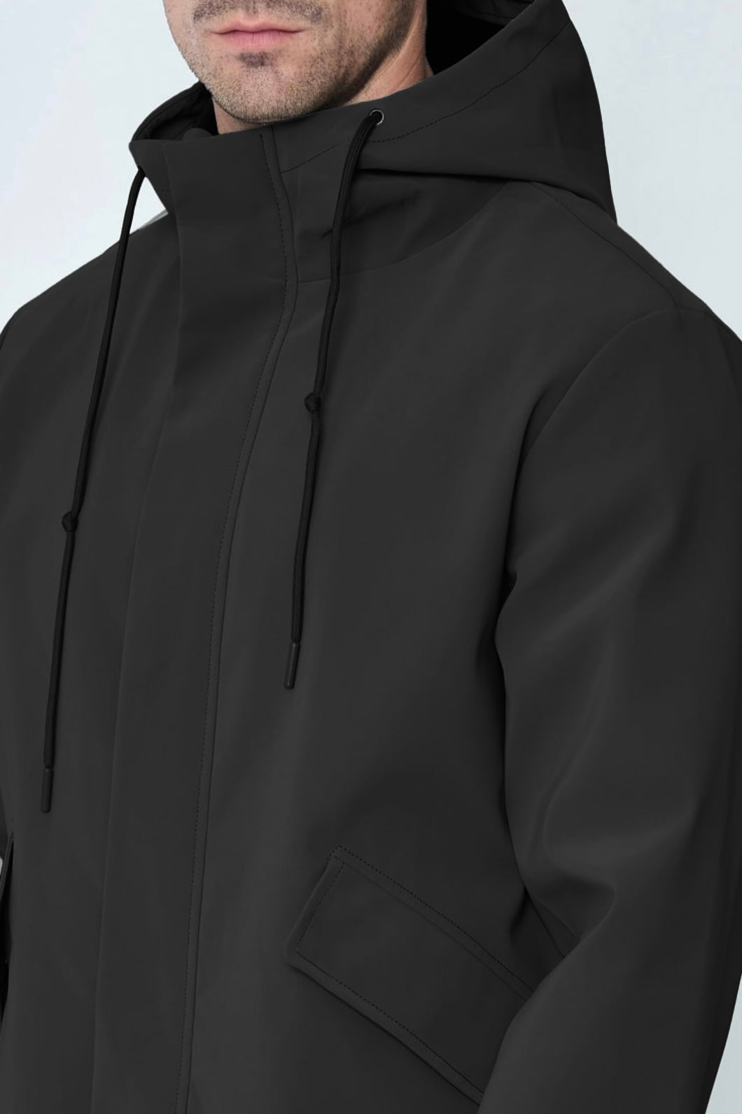 Rain/Windproof Jacket Black